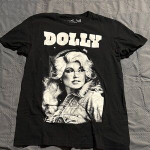 Black Graphic Tee with Iconic Print